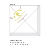 


																	 Khăn giấy ăn in logo NHÀ HÀNG QUÂN MINH 