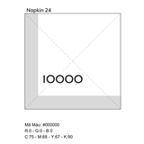 


																	 Khăn giấy ăn in logo 10000 