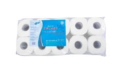 Giấy vệ sinh  cuộn nhỏ TMCARE có lõi 3 lớp mịn mã TMSL-3L