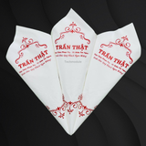 


																	 Khăn giấy ăn in logo TRẦN THẬT 