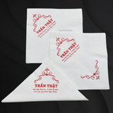 


																	 Khăn giấy ăn in logo TRẦN THẬT 