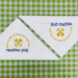 


																	 Khăn giấy ăn in logo TRƯỜNG QUÝ 