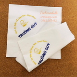 


																	 Khăn giấy ăn in logo TRƯỜNG QUÝ 