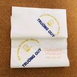 


																	 Khăn giấy ăn in logo TRƯỜNG QUÝ 
