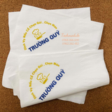 


																	 Khăn giấy ăn in logo TRƯỜNG QUÝ 