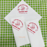 


																	 Khăn giấy ăn in logo TIỆC CƯỚI TRƯỜNG SƠN 