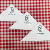 


																	 Khăn giấy ăn in logo TỪ BI QUÁN 