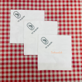 


																	 Khăn giấy ăn in logo TỪ BI QUÁN 