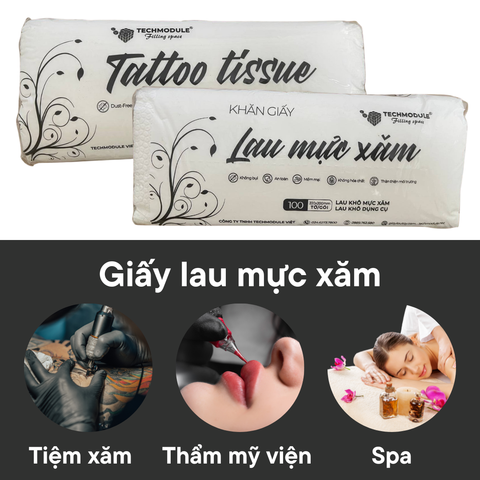 Khăn giấy lau mực XĂM TATTOO TECHMODULE