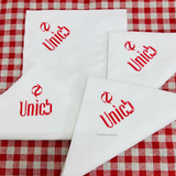 


																	 Khăn giấy ăn in logo UNICB 