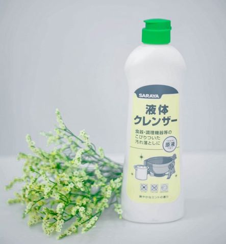 Dung dịch tẩy rửa đa năng Liquid Detergent hãng SARAYA NHẬT BẢN mã TM-TRDNLIQ400G (ĐVT: Chai 400g)