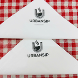 


																	 Khăn giấy ăn in logo URBANSIP 
