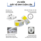 


																	 Giấy vệ sinh cuộn lớn TMCARE 