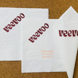


																	 Khăn giấy ăn in logo VEEVOO 