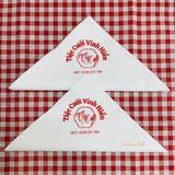 


																	 Khăn giấy ăn in logo TIỆC CƯỚI VINH HIỂN 