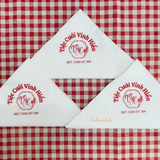 


																	 Khăn giấy ăn in logo TIỆC CƯỚI VINH HIỂN 