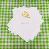 


																	 Khăn giấy ăn in logo VUA LẨU NƯỚNG 