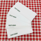 


																	 Khăn giấy ăn in logo XONXAO 