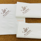 


																	 Khăn giấy ăn in logo XU COFFEE 