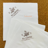 


																	 Khăn giấy ăn in logo XU COFFEE 
