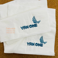 Khăn giấy ăn in logo YAN ONE 