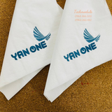 


																	 Khăn giấy ăn in logo YAN ONE 