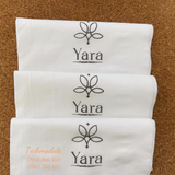 


																	 Khăn giấy ăn in logo YARA 