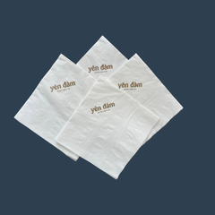  Khăn giấy ăn in logo YÊN ĐÀM 