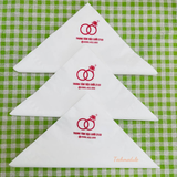 


																	 Khăn giấy ăn in logo TIỆC CƯỚI Z133 