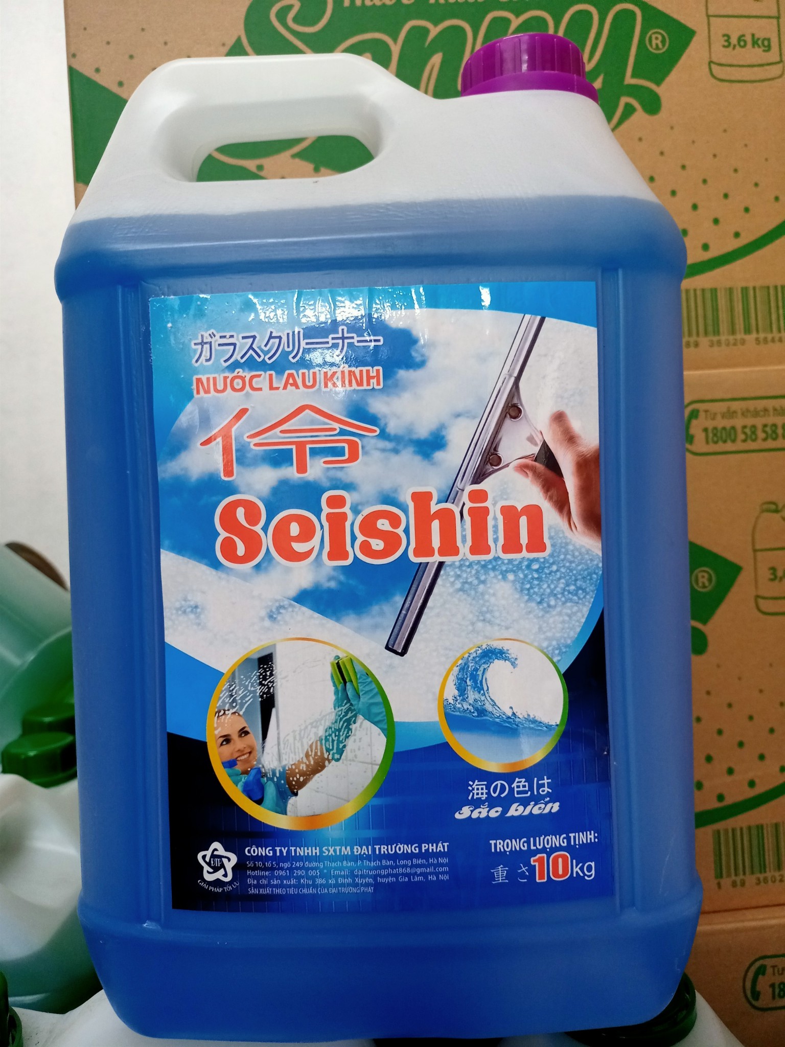 Nước lau kính hãng SEISHIN