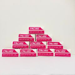  Khăn giấy lau tay đa năng TMCARE Deluxe Đỏ, 100% bột giấy nguyên sinh - 100 tờ - vệ sinh sau và trong bữa ăn - 10 gói 