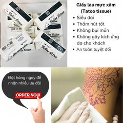  Combo 5 gói giấy lau mực xăm Techmodule 