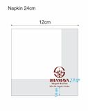 


																	 Khăn giấy ăn in logo SHAMAYA 