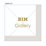 


																	 Khăn giấy ăn in logo BIM GALLERY 