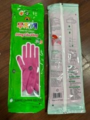  Găng tay cao su nếp nhăn 