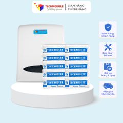  Combo hộp đựng khăn giấy lau tay TMCD-8038A  và 10 cuộn giấy lau tay 2 lớp siêu dai TM-HP3 