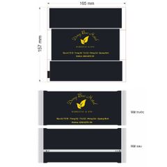  Khăn vải ướt màng OPP in logo DONG BAC HOTEL 