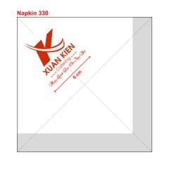  Khăn giấy ăn in logo XUÂN KIÊN 