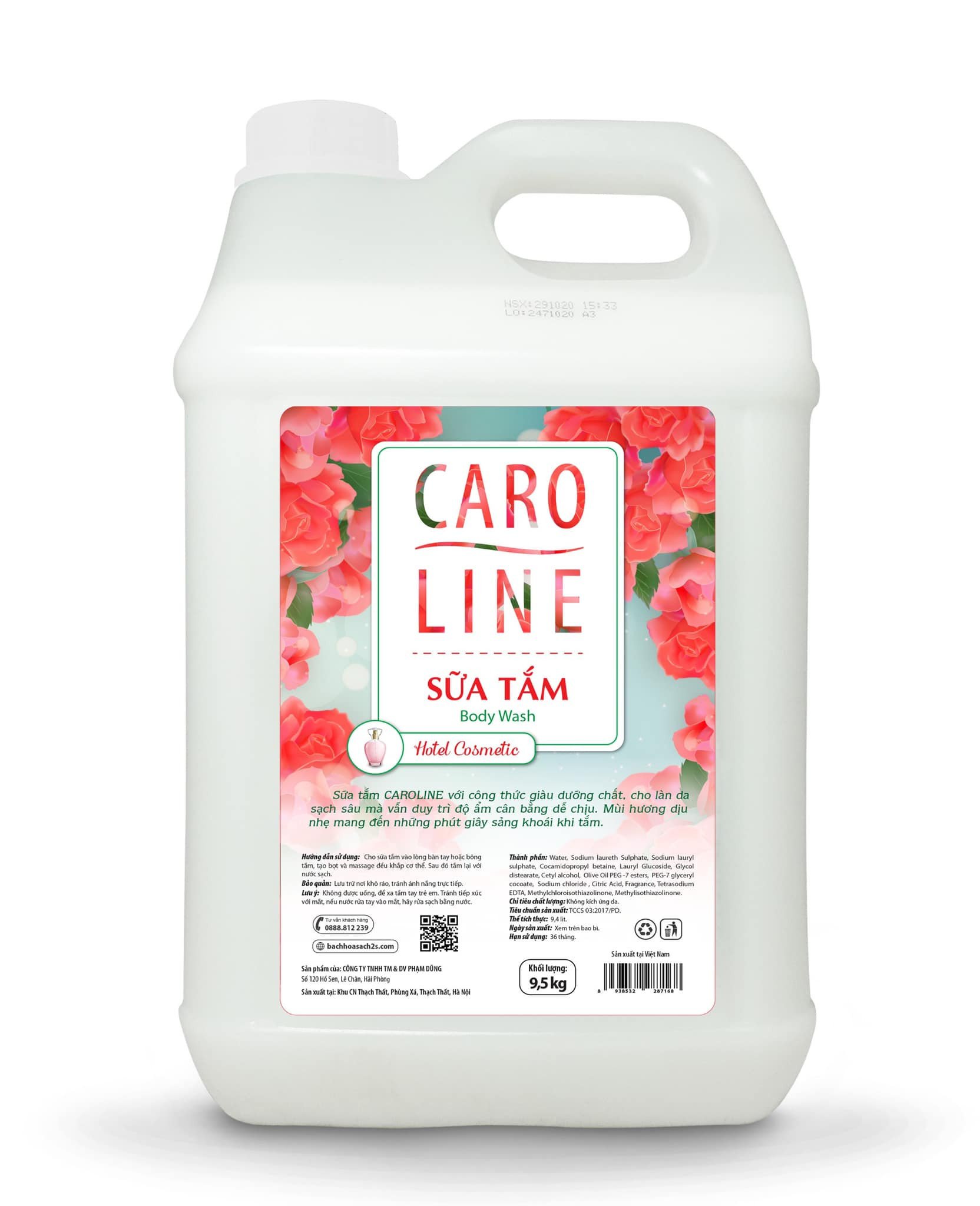 Sữa tắm CAROLINE