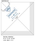


																	 Khăn giấy ăn in logo INFINITE 