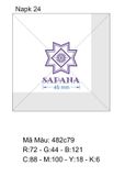 


																	 Khăn giấy ăn in logo SAPANA 