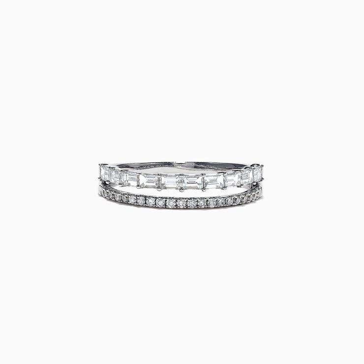  White Gold Diamond Solitaire Ring 