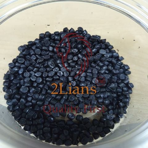  HDPE  Repro Pellets  Black color 