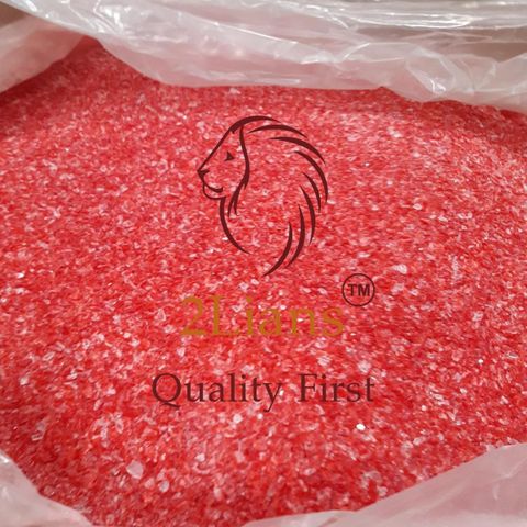  PMMA Regrind Transparent & Red 