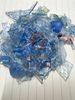 PC water bottle regrind blue