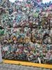 HDPE bottle on bales Mix colors
