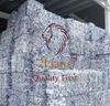 PET bottles on bales clear & with labels