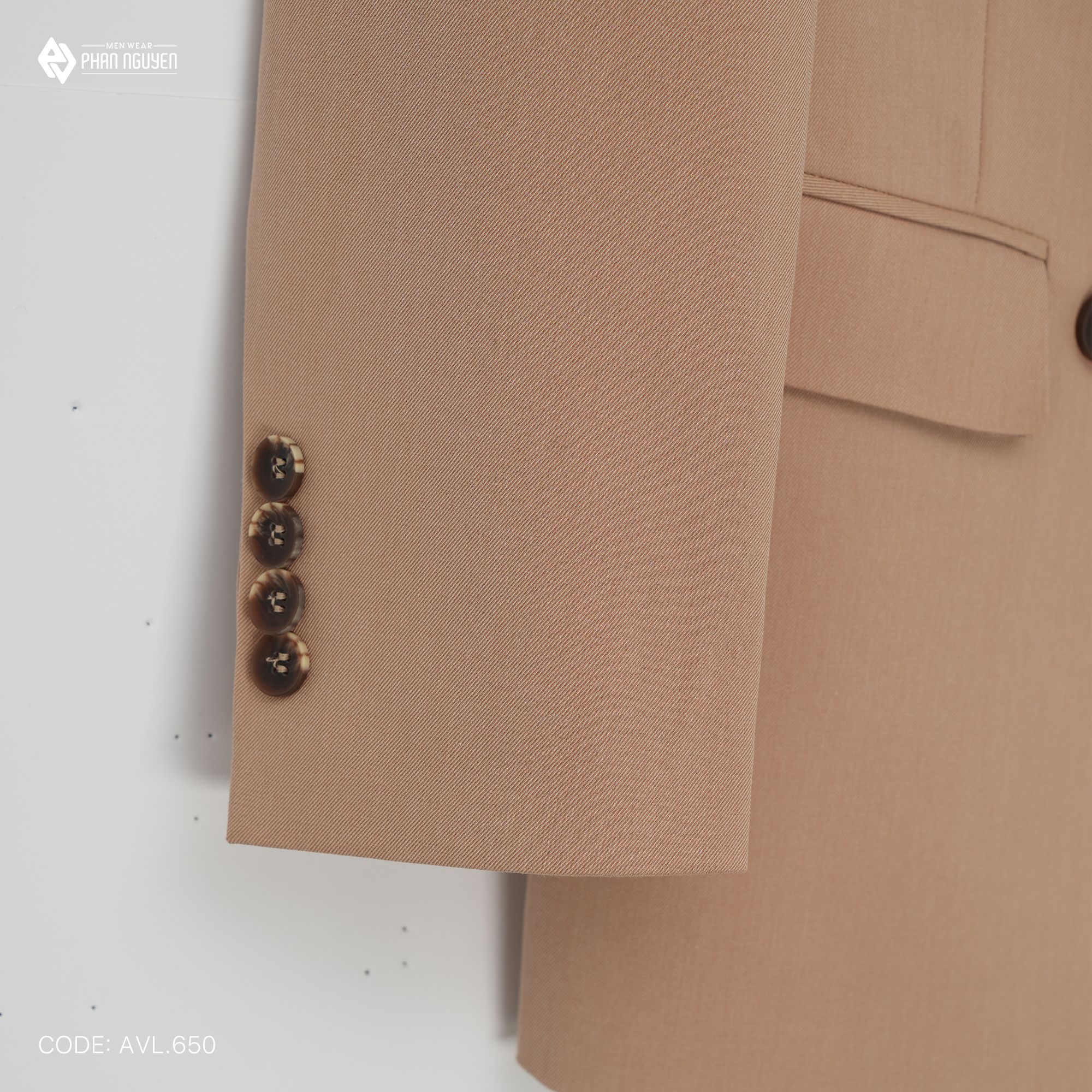 Áo vest nâu trơn  AV308  ADAM STORE  Thương hiệu veston may sẵn hàng đầu  Việt Nam