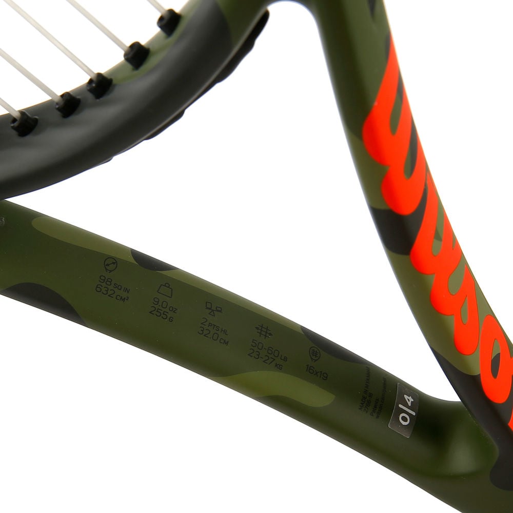 V t Tennis Wilson Blade 98L 16x19 CAMO C NG V T TENNIS C NG V T C U LONG H I MAX SPORT