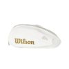 TÚI TENNIS WILSON FEDERER DNA 12 Pack White/Gold